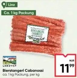 Maximarkt Bierstangerl Cabanossi Angebot