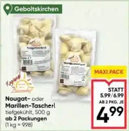Maximarkt Nougat- oder Marillen-Tascherl Angebot
