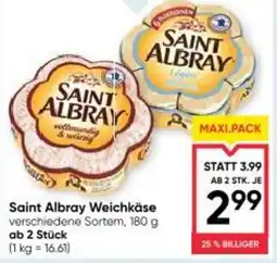 Maximarkt Saint Albray Weichkäse Angebot