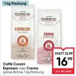 Maximarkt Caffè Corsini Espresso oder Crema Angebot