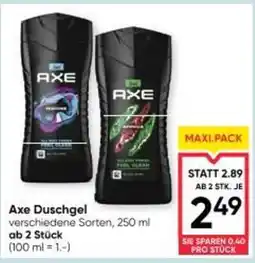 Maximarkt Axe Duschgel Angebot