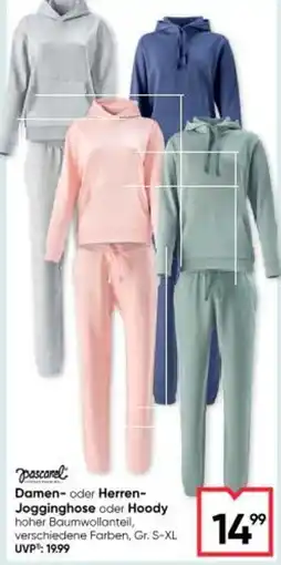 Maximarkt Damen- oder Herren- Jogginghose oder Hoody Angebot