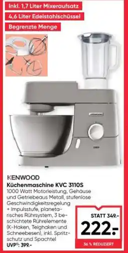 Maximarkt Küchenmaschine KVC 3110S Angebot