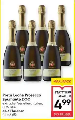 Maximarkt Porta Leone Prosecco Spumante DOC Angebot
