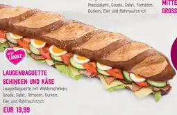 Sutterlüty Laugenbaguette schinken und käse Angebot