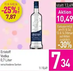 Sutterlüty Eristoff Vodka Angebot