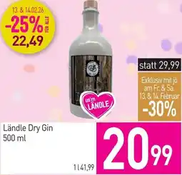 Sutterlüty Ländle Dry Gin Angebot