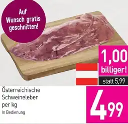 Sutterlüty Österreichische Schweineleber Angebot