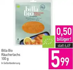 Sutterlüty Billa Bio Räucherlachs Angebot