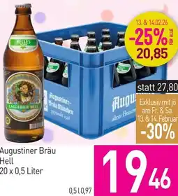 Sutterlüty Augustiner Bräu Hell Angebot