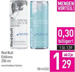 Sutterlüty Red Bull Editions Angebot