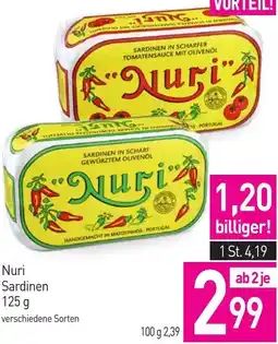 Sutterlüty Nuri Sardinen Angebot