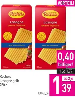 Sutterlüty Recheis Lasagne gelb Angebot