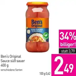 Sutterlüty Ben's Original Sauce süß sauer Angebot
