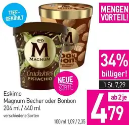 Sutterlüty Eskimo Magnum Becher oder Bonbon Angebot