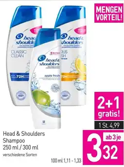 Sutterlüty Head & Shoulders Shampoo Angebot