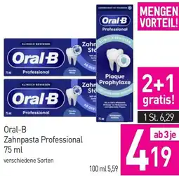 Sutterlüty Oral-B Zahnpasta Professional Angebot