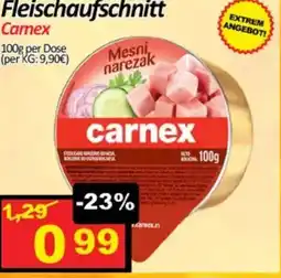 Wurstico Fleischaufschnitt Carnex Angebot