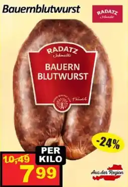Wurstico Bauernblutwurst Angebot