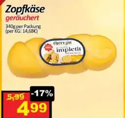 Wurstico Zopfkäse Angebot