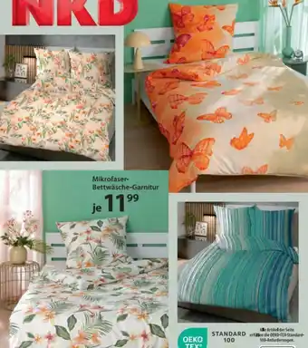 Mikrofaser Bettwäsche Garnitur