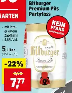 Thomas Philipps Bitburger Premium Pils Partyfass Angebot