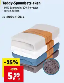 Thomas Philipps Teddy Spannbettlaken Angebot