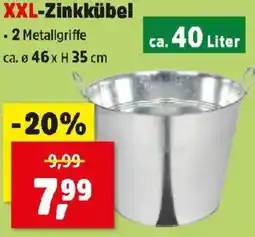 Thomas Philipps XXL Zinkkübel Angebot