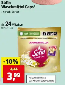 Thomas Philipps Sofin Waschmittel Caps Angebot