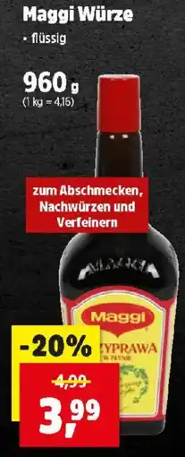 Thomas Philipps Maggi Würze Angebot