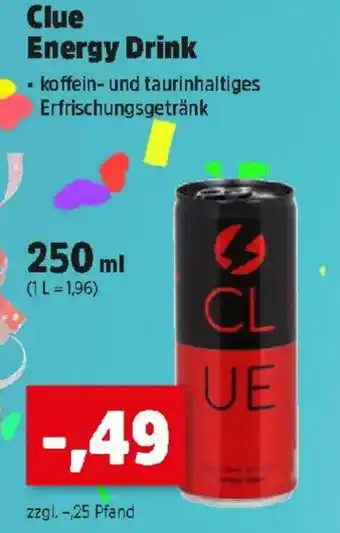 Thomas Philipps Clue Energy Drink Angebot