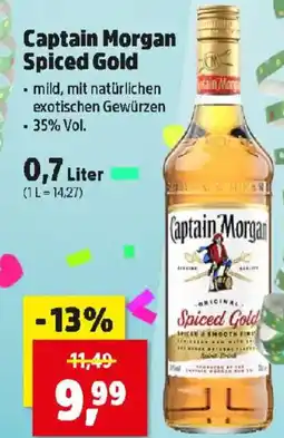 Thomas Philipps Captain Morgan Spiced Gold Angebot