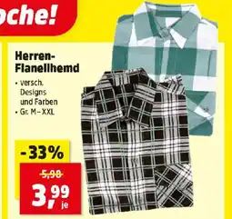 Thomas Philipps Herren Flanellhemd Angebot