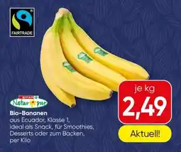 Spar Bio Bananen Angebot