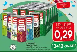 Spar S-BUDGET Energy Drink Angebot