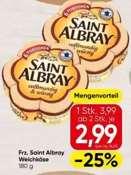 Spar Frz. Saint Albray Weichkäse Angebot