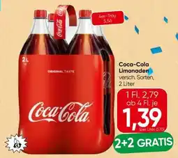 Spar Coca Cola Limonaden Angebot