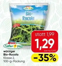 Spar Würziger Bio-Rucola Angebot