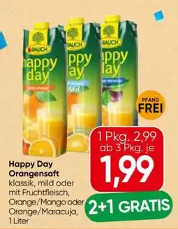Spar Happy Day Orangensaft Angebot