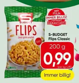 Spar S-BUDGET Flips Classic Angebot