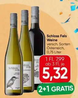 Spar Schloss Fels Weine Angebot