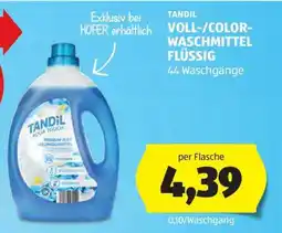 Hofer TANDIL VOLL-/COLOR-WASCHMITTEL FLÜSSIG Angebot