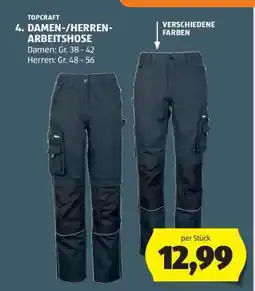 Hofer TOPCRAFT DAMEN-/HERREN-ARBEITSHOSE Angebot