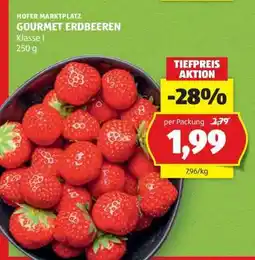 Hofer GOURMET ERDBEEREN Angebot