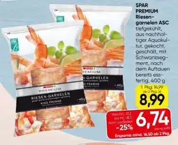 Spar SPAR PREMIUM Riesen-garnelen ASC Angebot