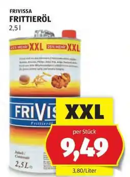 Hofer Frivissa Frittieröl Angebot