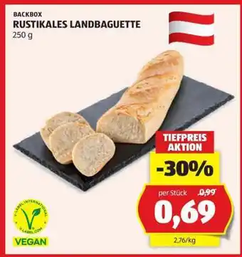 Hofer BACKBOX RUSTIKALES LANDBAGUETTE Angebot