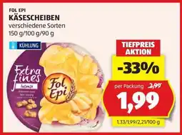 Hofer FOL EPI KÄSESCHEIBEN Angebot