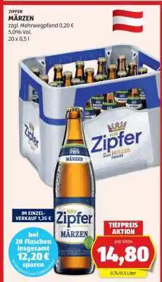 Hofer Zipfer Märzen Angebot