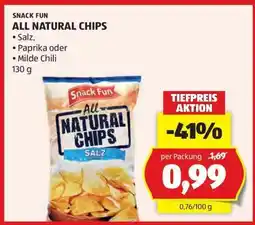 Hofer ALL NATURAL CHIPS Angebot